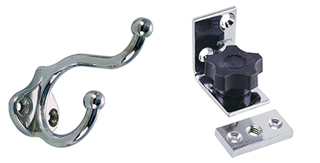 Hooks Brackets and Fasteners